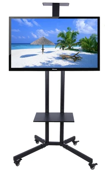 32-60 palcový LCD Plazma LED TV Mount Poschodí Displeja, Stojan Vozíky/Vozíka S DVD Držiak A Držiak Kamery