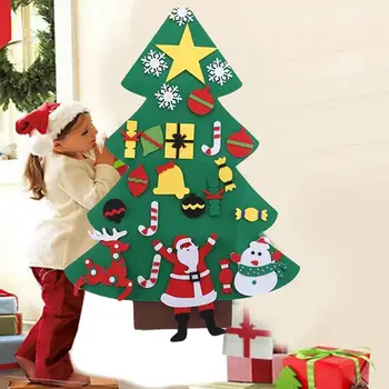 DIY Vianočné Snehuliak netkanej Textílie Dieťa Nádherné Stvorenia Zábava HOBBY Vianočný Stromček, Vianočné Dekorácie