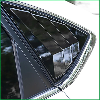 Pre Nissan Sentra / Sylphy Sedan-2018 ABS Zadné Bočné Okná žalúzie Žalúzie Rám okna-žalúzie Kryt Nálepky, Trim