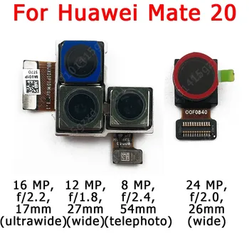 Originálne Predné a Zadné Zadná Kamera Pre Huawei Mate 20 X Mate20 20X Hlavným Smerom Modul Kamery Flex Výmena Náhradných Dielov