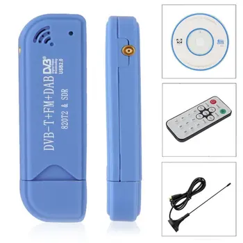 TV stick Mini Prenosný Digitálny Prijímač USB 2.0 Softvér, Rádio DVB-T R820T2 SDR Prijímač Digitálneho TELEVÍZNEHO vysielania Stick TV accessorie Hot Predaj