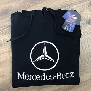 Mercedes Amg Kapucí Fleece AMG Sytle Mikina s Kapucňou, Bunny Hug Mercedes Európskej Kvality a Veľkosti