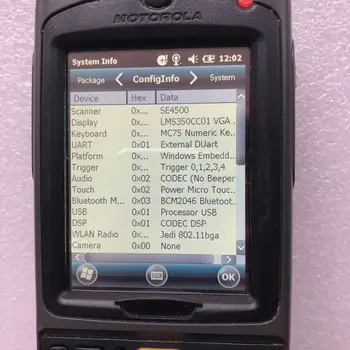 MC75A0 2D Vreckové počítače PDA