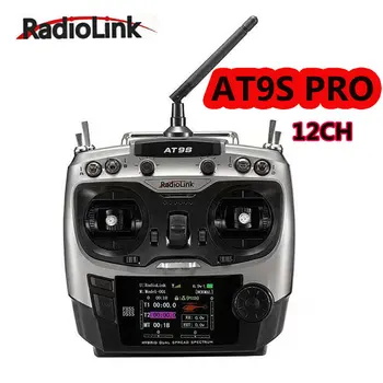 Aktualizované RadioLink AT9S Pro Diaľkové Ovládanie Vysielača s R9DS Prijímač 2.4 G 12Channel Na FPV Racing Drone s Pevnými krídlami RC Auto
