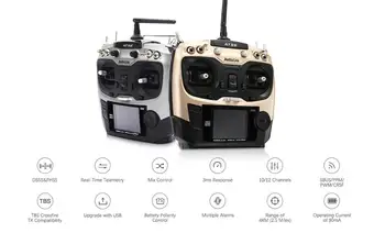 Aktualizované RadioLink AT9S Pro Diaľkové Ovládanie Vysielača s R9DS Prijímač 2.4 G 12Channel Na FPV Racing Drone s Pevnými krídlami RC Auto
