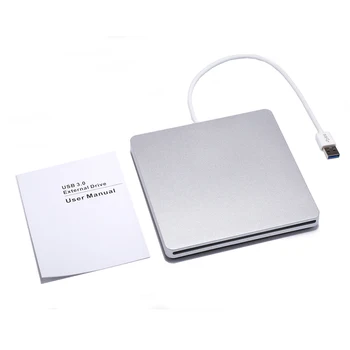 Externý Slot v Napaľovačka diskov DVD USB 2.0 DVD-RW Ovládač DVD Optická Jednotka Napaľovačku diskov jednotka superdrive pre Apple MacBook Air Prehrávania Hudby