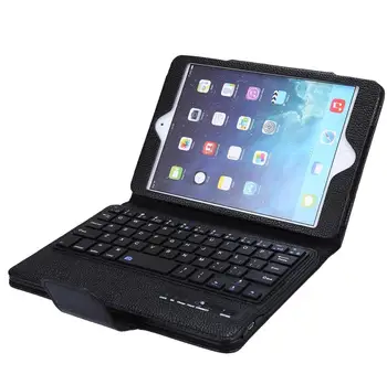 Pre Apple iPad mini1/2/3/4/5 PU Kožené puzdro na Tablet Shockproof Stojan, Kryt pre iPad mini Tablet Prípade S Odnímateľnou Klávesnicou