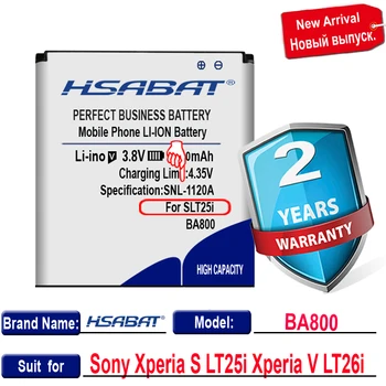 HSABAT 3600mAh BA750 Batérie pre Sony-Ericsson xperia Arc S LT15i LT18i X12