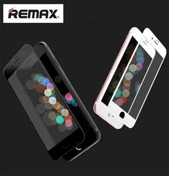 Remax Pre iPhone X/XS 7/8/6/6S Plus Úplné Pokrytie Tvrdené Sklo Ohýbané 3D Screen Protector Výbuchu-dôkaz Anti Scratch S puzdrom