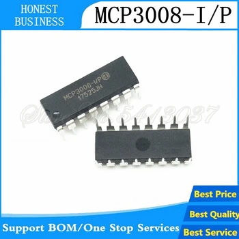 5 KS/Veľa IC Čip MCP3008-I/P MCP3008 8-Kanálový 10-Bitový A/D Prevodníky SPI DIP16