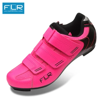 FLR F35 cyklistické topánky cestnej bike obuv muži racing tenisky dospelých profesionálne športové priedušná pohodlné ružová, žltá, čierna