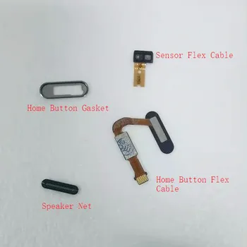 1Set Pre Huawei Honor Zobraziť 10 Home Tlačidlo Flex Kábel + Sensor + Reproduktor Net + Tesnenie Ovládač S Flex Kábel Pre Česť V10