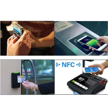 10/50/100ks/Veľa Štítky NFC Nálepka 13.56 MHz Anti Kovové NFC Ntag213 Epoxidové Štítok Ntag213 RFID prívesok pre všetky NFC zapnutá telefóny