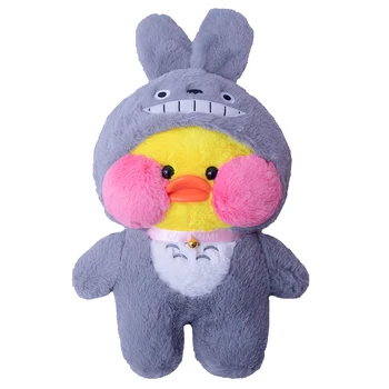 Kyselina hyaluronová kačica bábika premení na Môj Sused Totoro Jednorožec Steh zvierat plyšové hračky, detské domáce dekorácie ornament darček