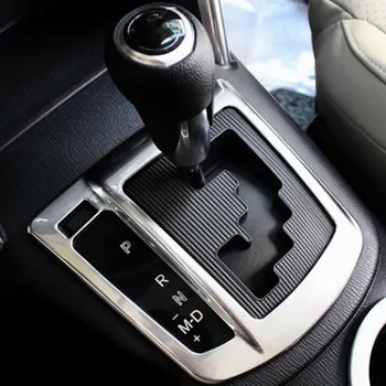 Pre Mazda Cx-5 Cx5 2012 2013 Chrome / t automatické rukoväť model prevodovky neoddeliteľnou krycej dosky, dekoratívne hranice rám
