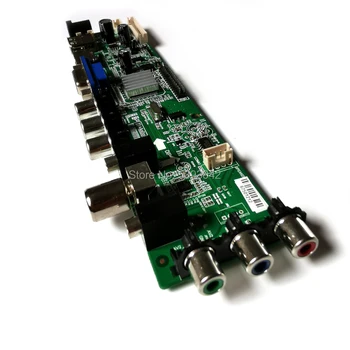 Fit LP156WH4 (TL)(P1)/(TL)(P2)/(TL)(P4) 1366*768 panel LCD VGA USB 40Pin LVDS signál digitálneho DVB-C 3663 radič karty auta
