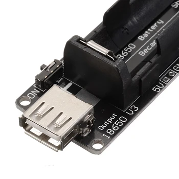 Micro USB ESP32 18650 Batérie Štít V3 Expansion Board ESP-32 LED Typ-USB 0,5 A pre Wemos pre Arduino Raspberry Pi