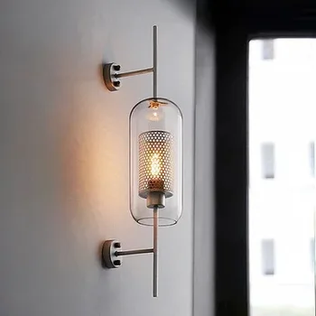 Post modern vintage LED nástenné svietidlo sconce svietidlo spálňa lampa obývacia izba dekorácie na Stenu európskej led svetlo