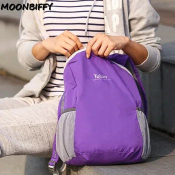 Ľahký Nylonu Skladací Batoh Vodotesný Batoh Skladacia taška Ultralight Prenosné Muži Ženy Pack pre Cestovanie