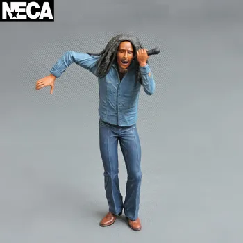 NECA Nárek Wailers Reggae BobMarley Bábika model Catch A Fire Jamajka spevák 17 cm