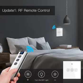Nové WiFi RF Smart Light Dimmer Prepínač 2/3Way Muilti-Control, Smart Života/Tuya APLIKÁCIE Ovládanie Práce s Alexa Google Voice Asistentov