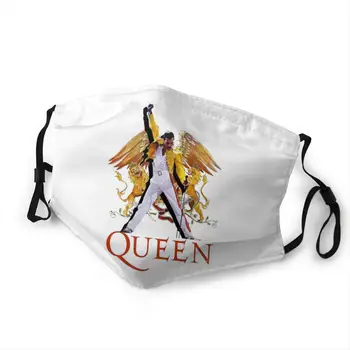 Freddie Mercury Údaje Priedušná Hip Hop Bakteriostatické Bavlna Módne Opakovane Masku na Tvár Kráľovnú Rock Band Ženy/muži Mascarilla