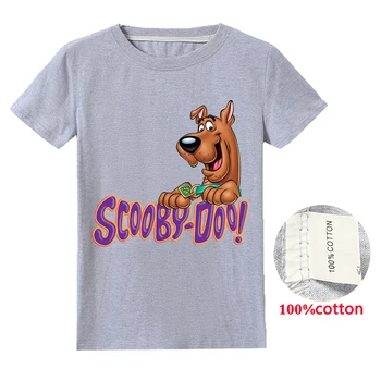 2020 Nové Scooby Doo Kreslené Tričká Detí, Baby Chlapci Oblečenie Zábavné Vytlačiť Deti Bavlna Topy Dievčatá Tshirts Pentru Telefón Haine Copii