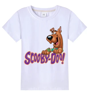 2020 Nové Scooby Doo Kreslené Tričká Detí, Baby Chlapci Oblečenie Zábavné Vytlačiť Deti Bavlna Topy Dievčatá Tshirts Pentru Telefón Haine Copii