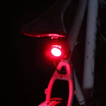 Požičovňa Svetlometu koncových svetiel 3 Režimy USB Nabíjateľné Bezpečnostné Výstražné Svetlo na Bicykel Bicykel Zadné Svetlo Príslušenstvo Bike Príslušenstvo