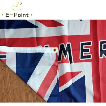 Č. 44 Lewis Hamilton na Britskou Vlajkou 2ft*3 ft (60*90 cm) 3 ft*5 ft (90*150 cm) Veľkosť Vianočné Dekorácie pre Domov Vlajky Zástavy Dary