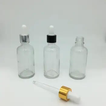 Cestovná fľaša 500*30ml Sklo kvapkadla fľaše, vymazať e kvapalina sklenená fľaštička s kvapkadlom, 1oz pazúrik, sklenená fľaštička s pipetou