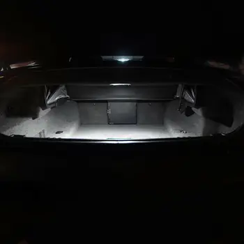 12x LED Osvetlenie Interiéru Auta Pre roky 2011-2012 Infiniti M35h M37 M56 Mapu Dome Žiarovky Náhradné NÁS Skladom