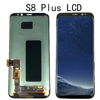 Pre SAMSUNG Galaxy S8 G950 G950F LCD Displej Dotykový Displej Digitalizátorom. Náhradná Pre SAMSUNG S8 Plus G955 G955F LCD s Rámom