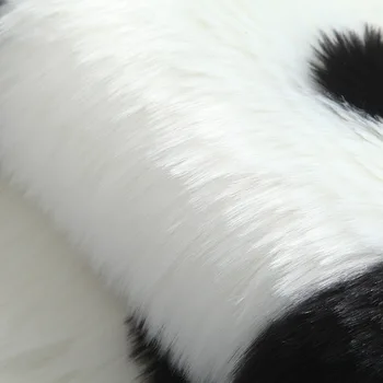 Panda Koala Zvierat Tvar Vlny-ako Koberec Mat Obývacia Izba, Spálňa koberec Chlpaté Zvieratko Mat non-slip Domov Obyčajný Spálňa Decor