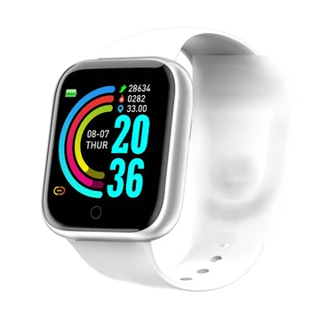 D20 Smart Hodinky Krvného Tlaku, Tepovej frekvencie Y68 Smartwatch Fitness Tracker Náramok Náramok Pre iOS Android telefónu