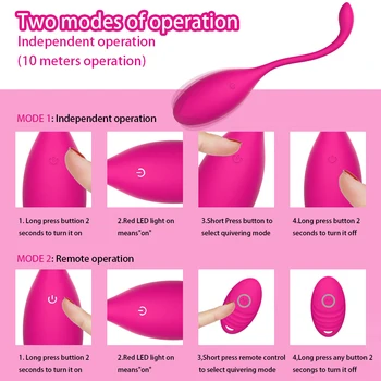 Bezdrôtové Diaľkové Ovládanie Vibrátor Stimulátor Klitorisu Vaginálne Loptu Ben Wa Loptu Erotické Vibračné Nohavičky Vajcia Sexuálne Hračky pre Ženy