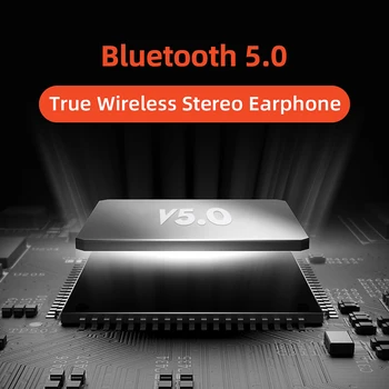 QCY T3 TWS Odtlačkov prstov Dotknite sa položky Bezdrôtové pripojenie Slúchadiel Bluetooth V5.0 3D Stereo, Dual-Mikrofón, Slúchadlá