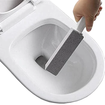 5 Pack Pumice Čistenie Kameňa s Rukoväť Toilet Bowl Cleaner Čistiaca Kefa Tvrdej Vody Krúžok Remover pre Kúpeľ/Bazén/Kuchyňa/Househ