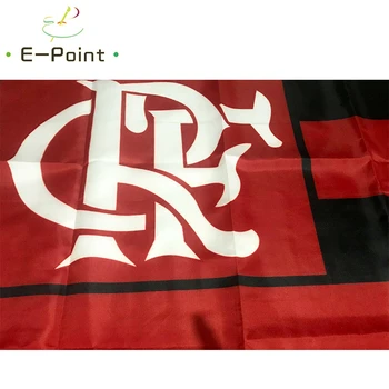 Vlajka Brazília Clube de Regatas robiť Flamengo RJ 3 ft*5 ft (90*150 cm) Veľkosť Vianočné Dekorácie pre Domov Vlajky Zástavy Dary