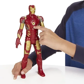 Marvel Hračka Avengers Iron Man Hračka Akcie Obrázok Modelu Elektrický Zvuk a Svetlo Chlapec Darček k Narodeninám Marvel Bábiky Hračky Akcie Obrázok