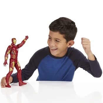 Marvel Hračka Avengers Iron Man Hračka Akcie Obrázok Modelu Elektrický Zvuk a Svetlo Chlapec Darček k Narodeninám Marvel Bábiky Hračky Akcie Obrázok
