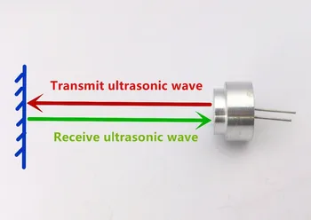 2 KS/VEĽA Ultrazvukový senzor vodotesný typ priemer TR40-16(TCT40-16) Prijíma a Vysiela na čip