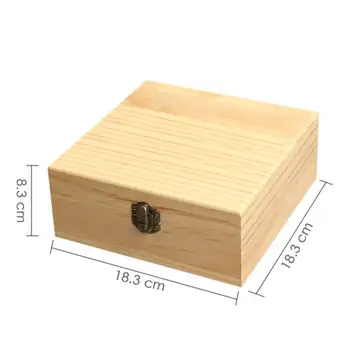 25 Oddelení Esenciálny Olej Úložný Box Dreva Box Olej Fľaše Maximálnu Ochranu Pre Váš Esenciálny Olej 2018 New Vysoká Kvalita