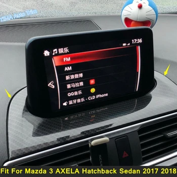 Lapetus Pre Mazda 3 AXELA Hatchback Sedan 2017 2018 ABS Auto Styling Panel Navigácia GPS Displeja Rám, Kryt Výbava