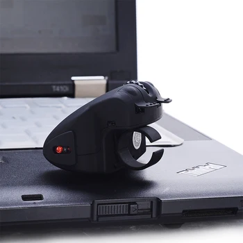 GM306B Bezdrôtová Prst Myš Mini USB Laser Optických Myší Nabíjateľná Vrecku Krúžok Myš Pre PC, Notebook Tablet