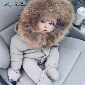 Vysoko kvalitné bavlnené novorodenca výbuchu detské oblečenie Európe a Amerike, šitie kapucňou double-breasted detská bunda