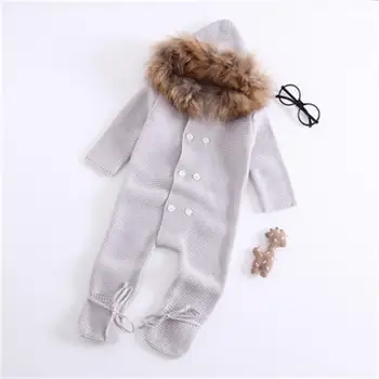 Vysoko kvalitné bavlnené novorodenca výbuchu detské oblečenie Európe a Amerike, šitie kapucňou double-breasted detská bunda