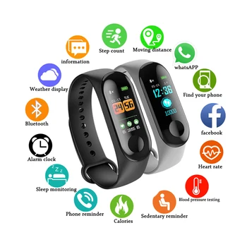 Bluetooth Šport Smart Hodinky Muži Ženy Smartwatch Pre Fitness Tracker Elektronika Smart Hodiny Kapela Smartwach