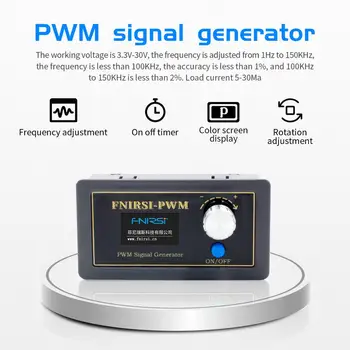 PWM Signálu Generátor 1-Kanál, 1Hz-150KHz PWM Impulzov Frekvencie zapnutia Nastaviteľné Modul LCD Displej