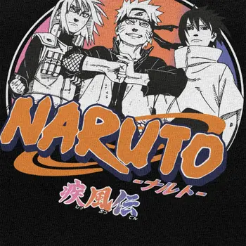 Mens Naruto Shippuden Tím 7 T Tričko Krátke Rukávy Bavlna Hatake Kakashi Tričko Printed Anime, Manga Sharingan itachi uchiha Čaj